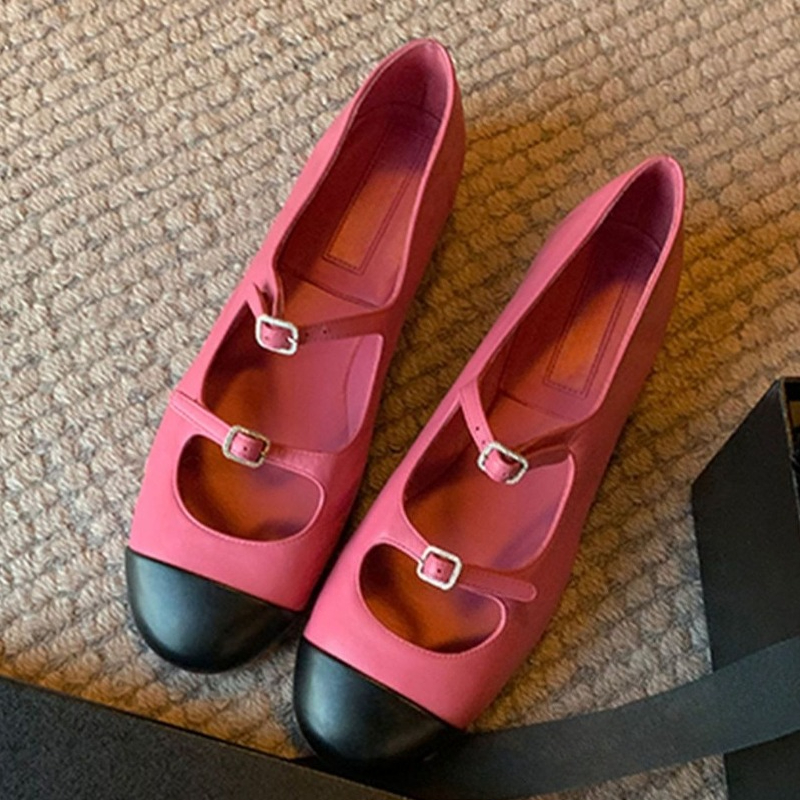 Women Shoes Brand - Zapatos elegantes Mary Jane con hebilla