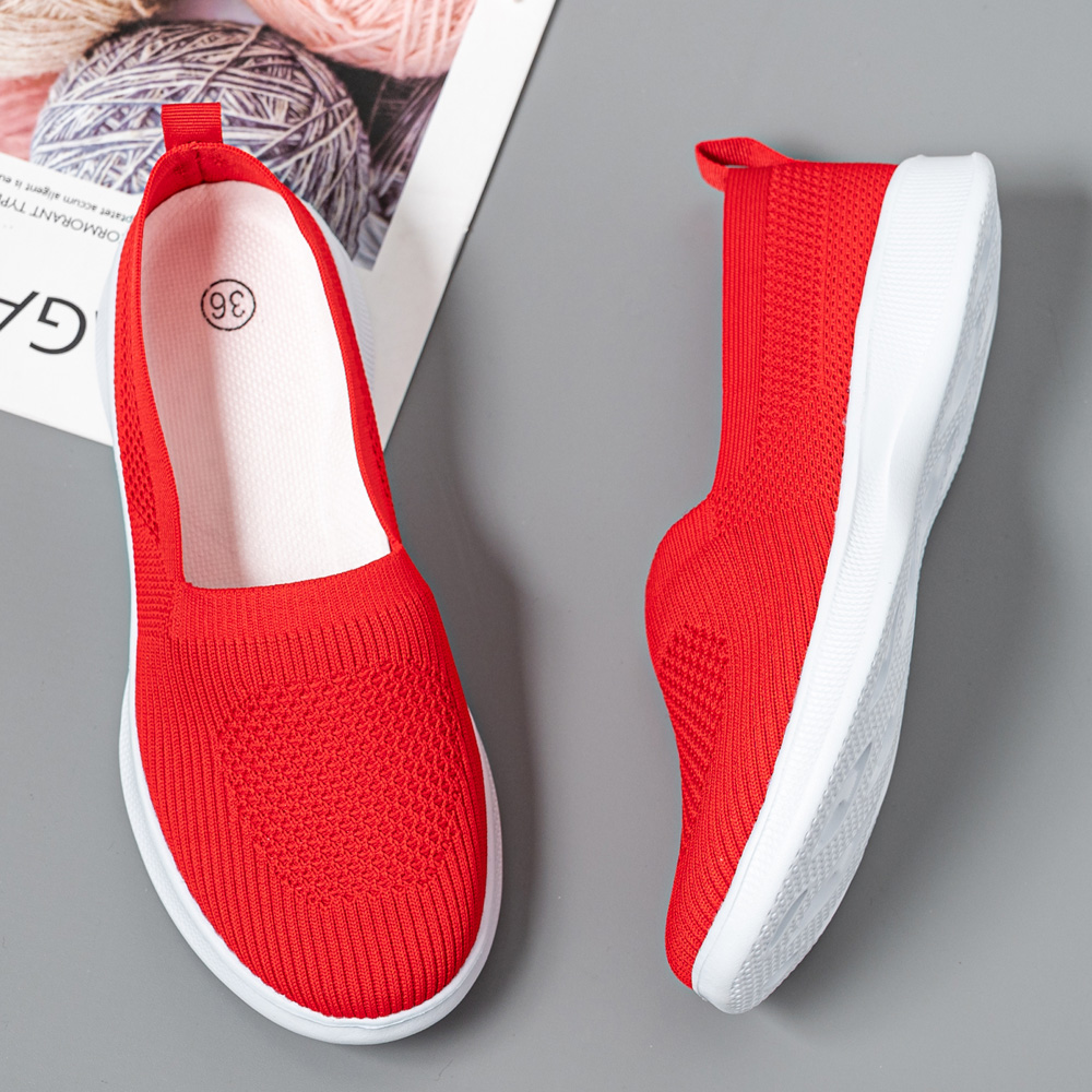 Women Shoes Skechers - Zapatillas de deporte de punto para
