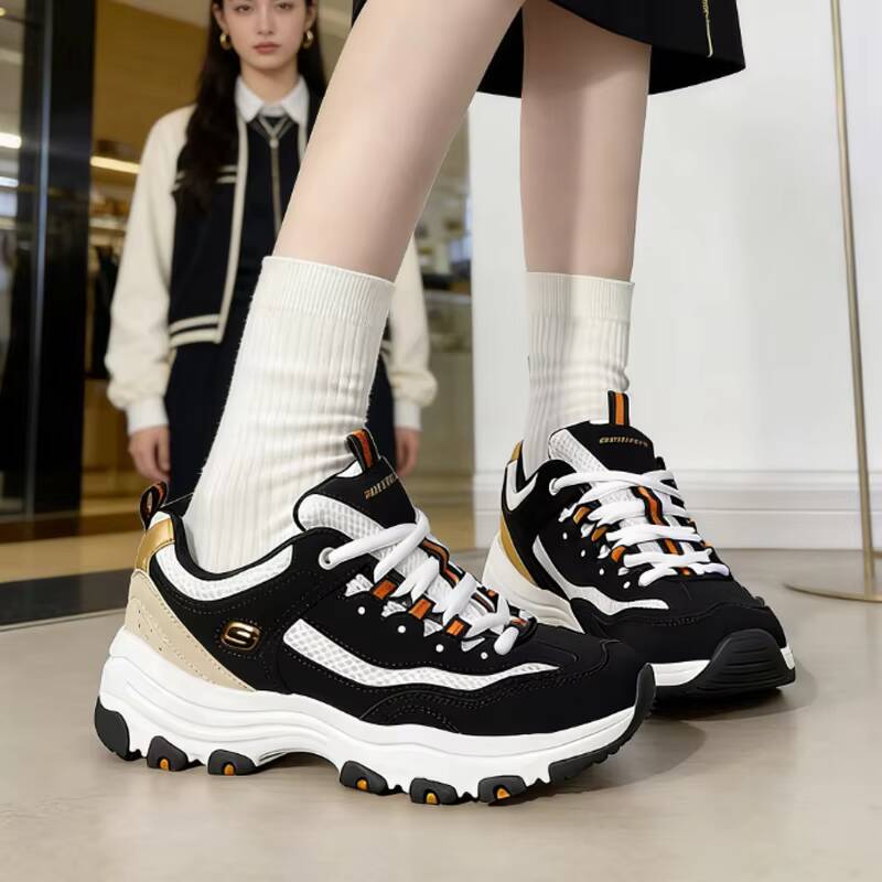 Women Shoes Skechers - Skechers D Lites Zapatillas gruesas para