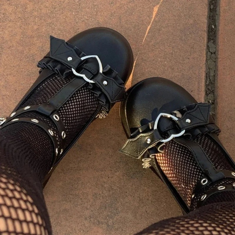 Platform Sneakers Chunky - Nuevos Zapatos Mary Janes con Plataforma