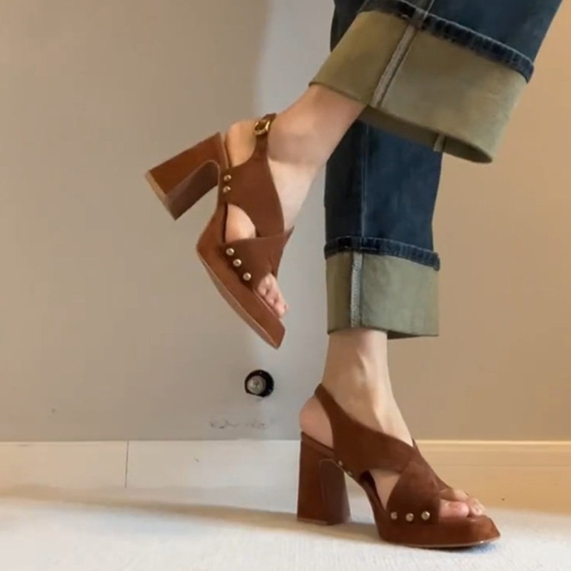 Platform Sneakers Chunky - Nuevas Sandalias de Plataforma con Tacón