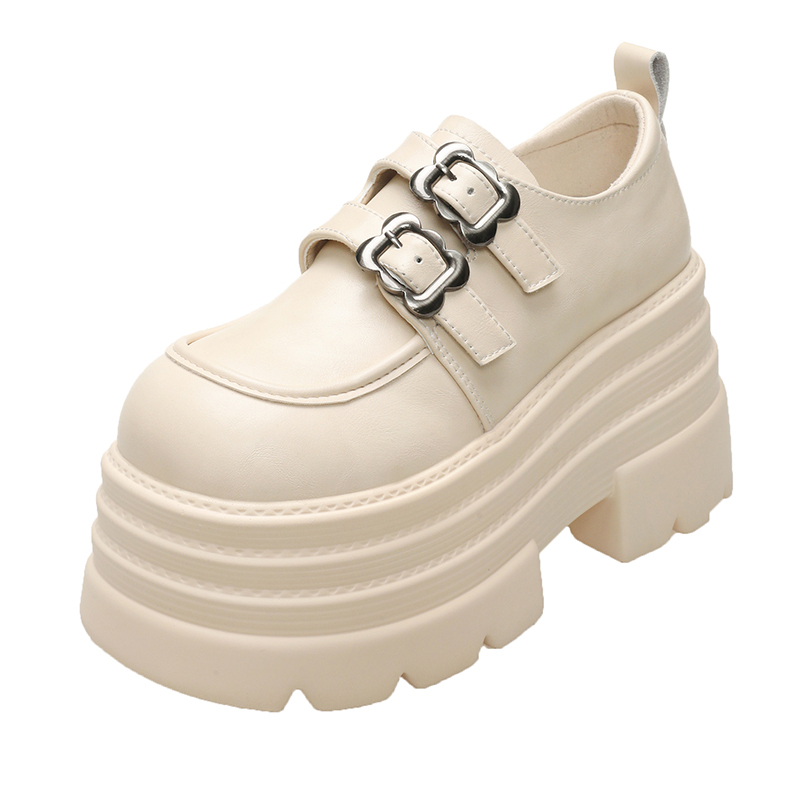 Women Shoes Japanese Brand - Mocasines planos con plataforma para mujer,