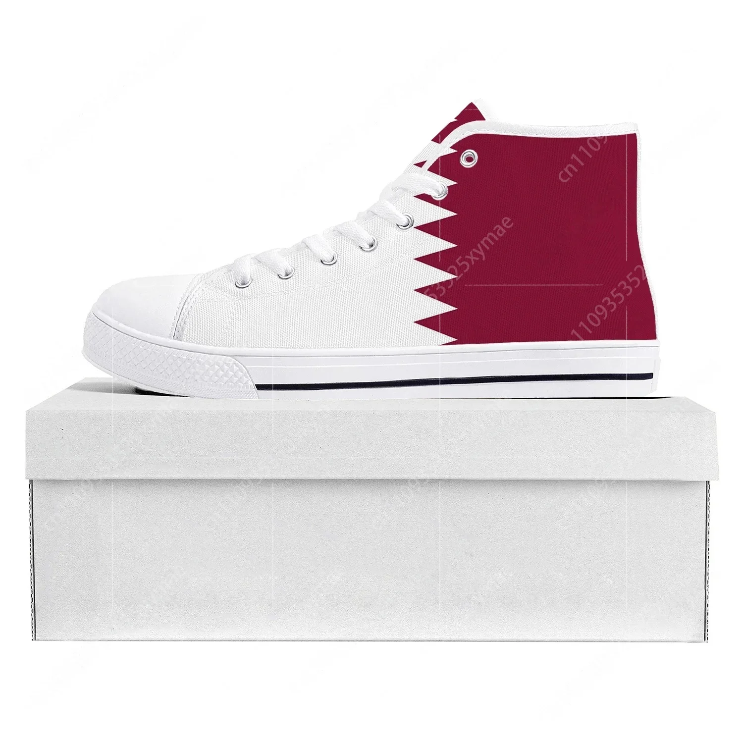 Women Shoes Qatar - Zapatillas de lona con bandera de