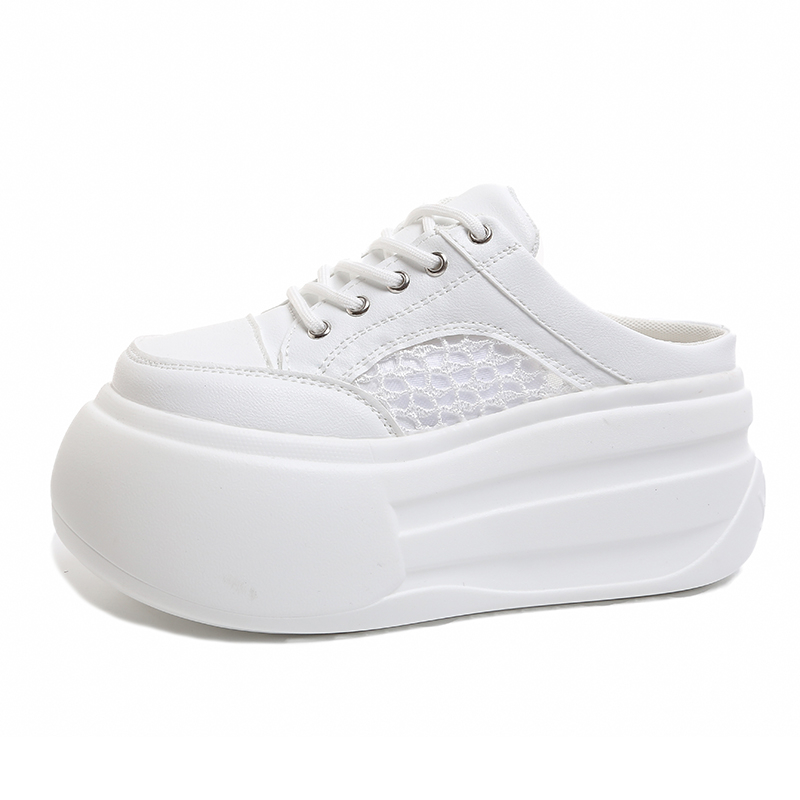 Platform Sneakers Chunky - Sandalias de Plataforma con Cordones para