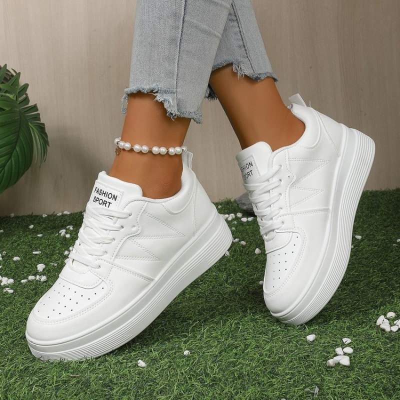 Zapatillas Deportivas de Plata - Platform Sneakers Chunky reseña y precio