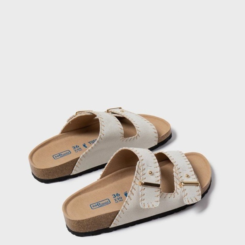 Sandalias Planas de Corcho con - Cork Wedge Sandal reseña y precio