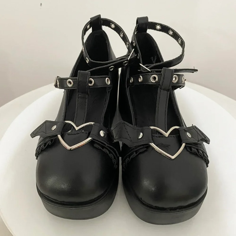 Nuevos Zapatos Mary Janes con  - Platform Sneakers Chunky reseña y precio