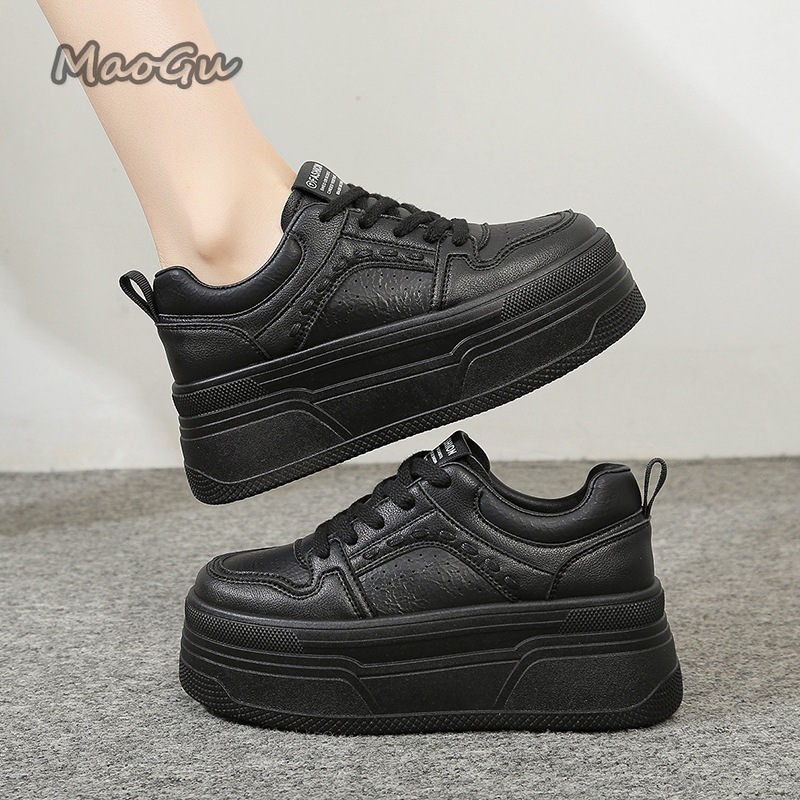 Zapatillas Blancas con Platafo - Platform Sneakers Chunky reseña y precio