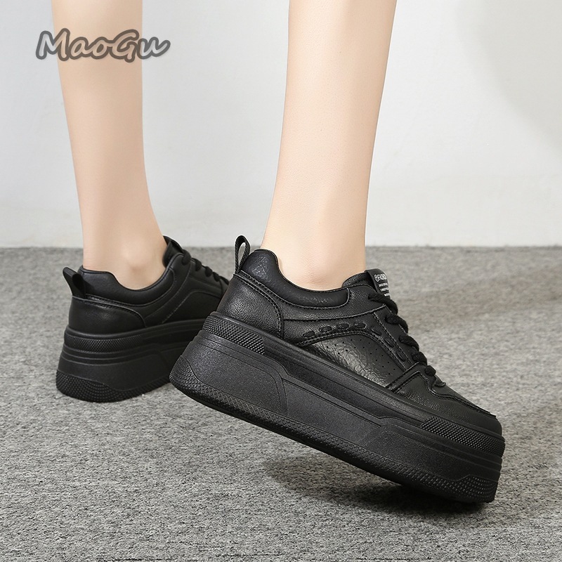 Zapatillas Blancas con Platafo - Platform Sneakers Chunky reseña y precio