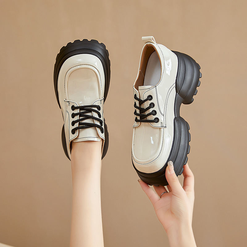 Zapatos de tacón de charol sin - Women Shoes Japanese Brand reseña y precio