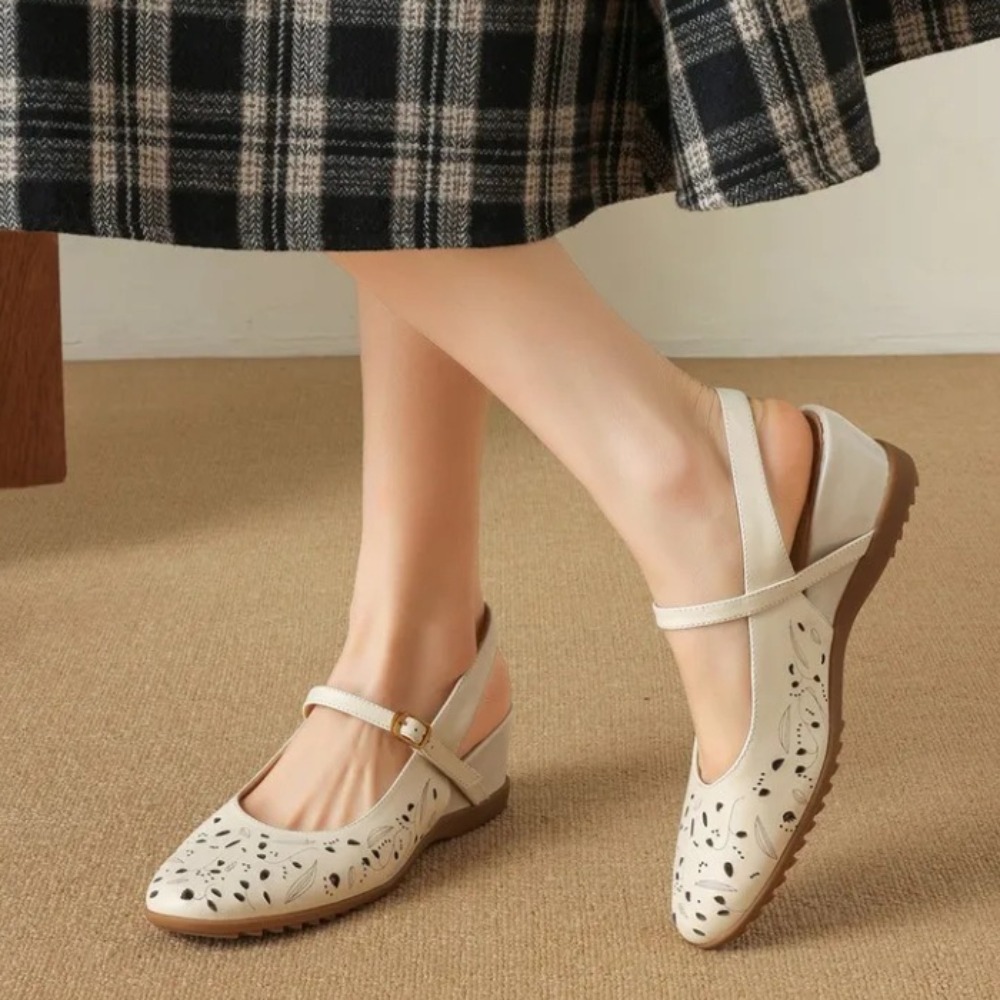 Sandalias Casuales de Cuña con - Cork Wedge Sandal reseña y precio