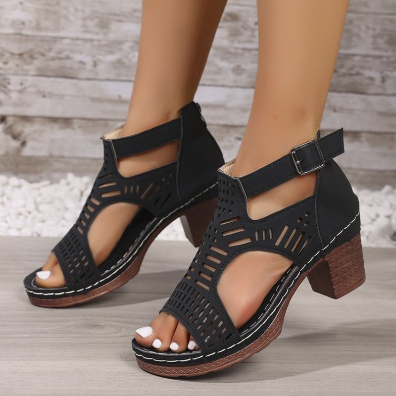 Sandalias de mujer de estilo r - Cork Wedge Sandal reseña y precio
