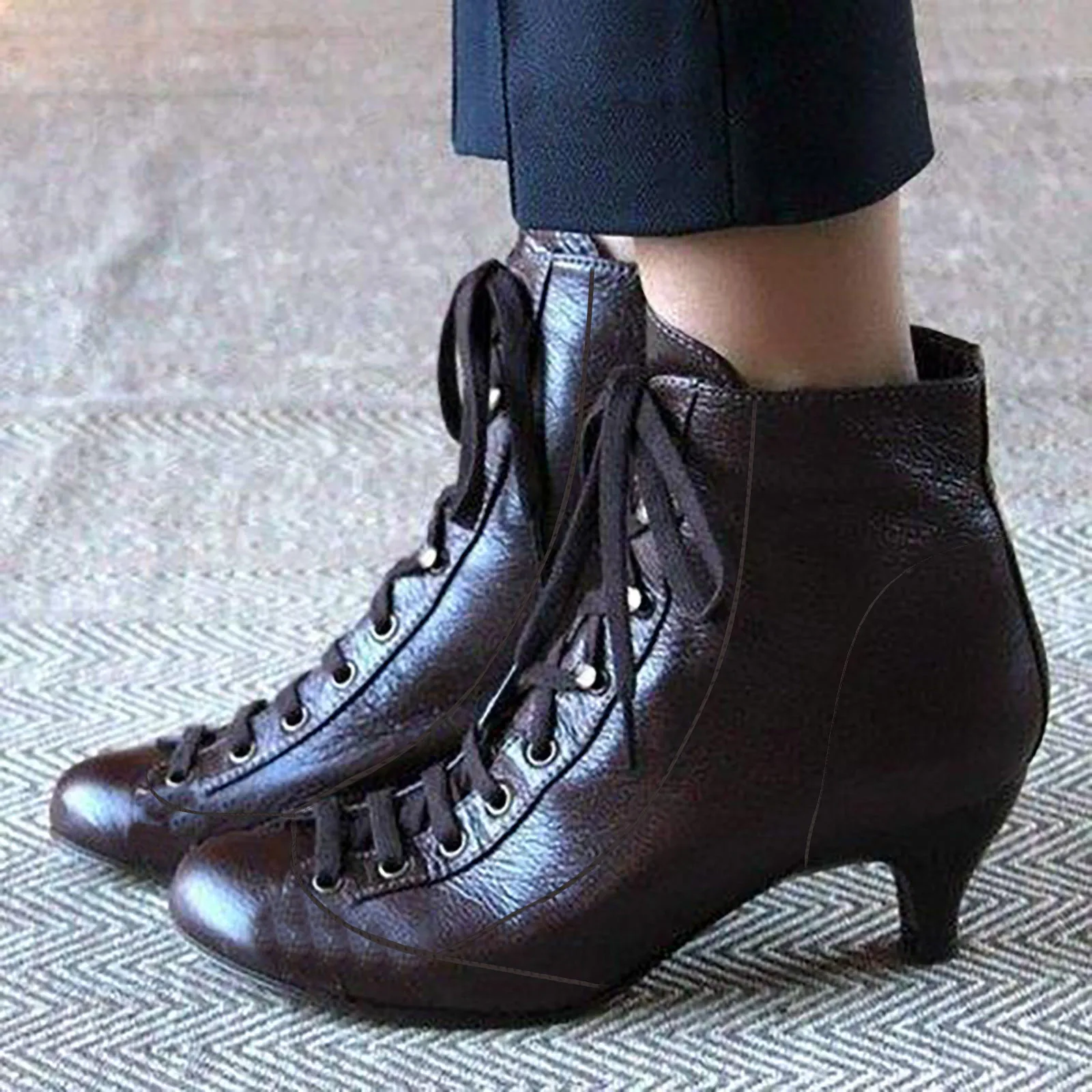 Botas de Color sólido con part - Cork Wedge Sandal reseña y precio
