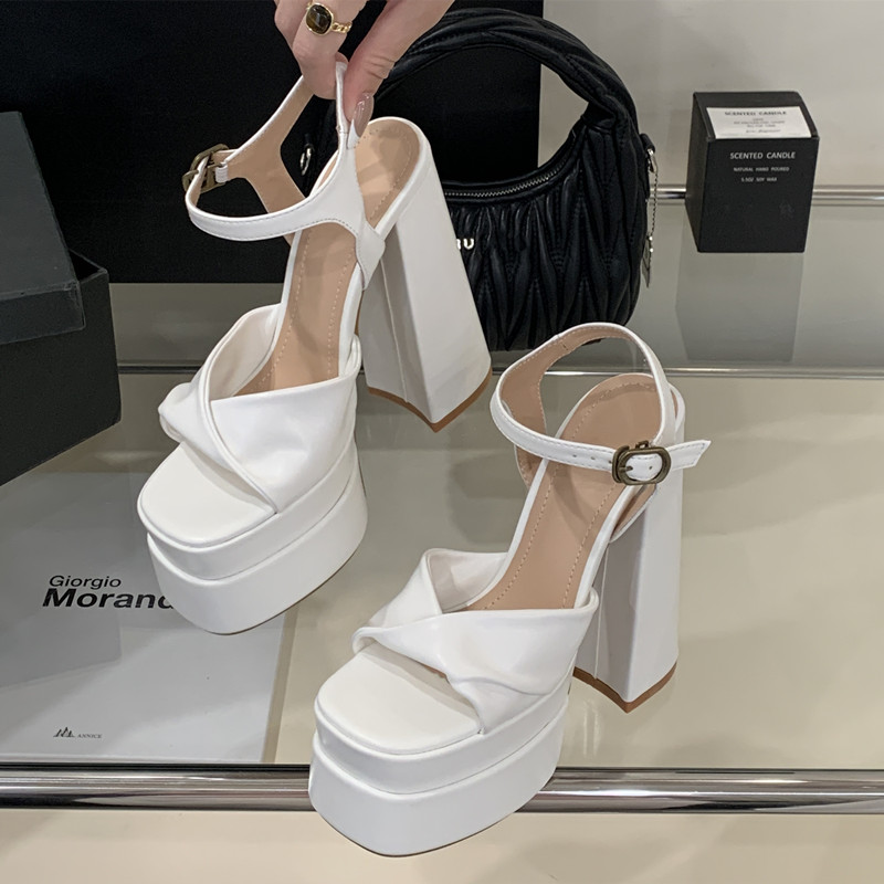 Sandalias de gladiador con pla - Platform Sneakers Chunky reseña y precio
