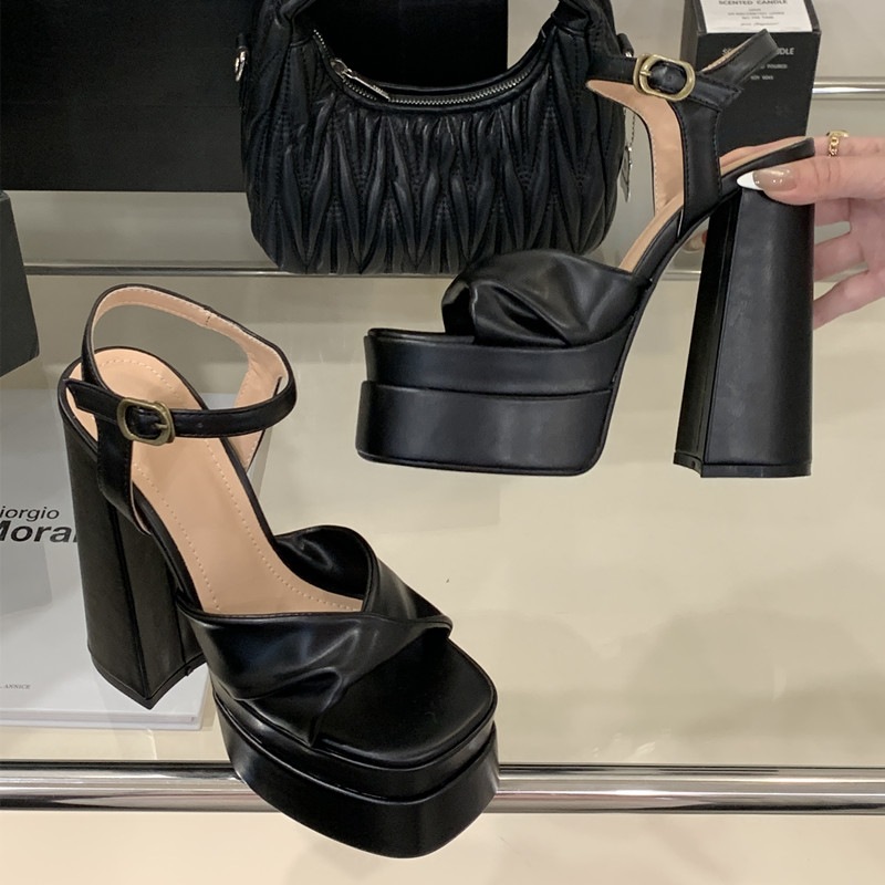Sandalias de gladiador con pla - Platform Sneakers Chunky reseña y precio