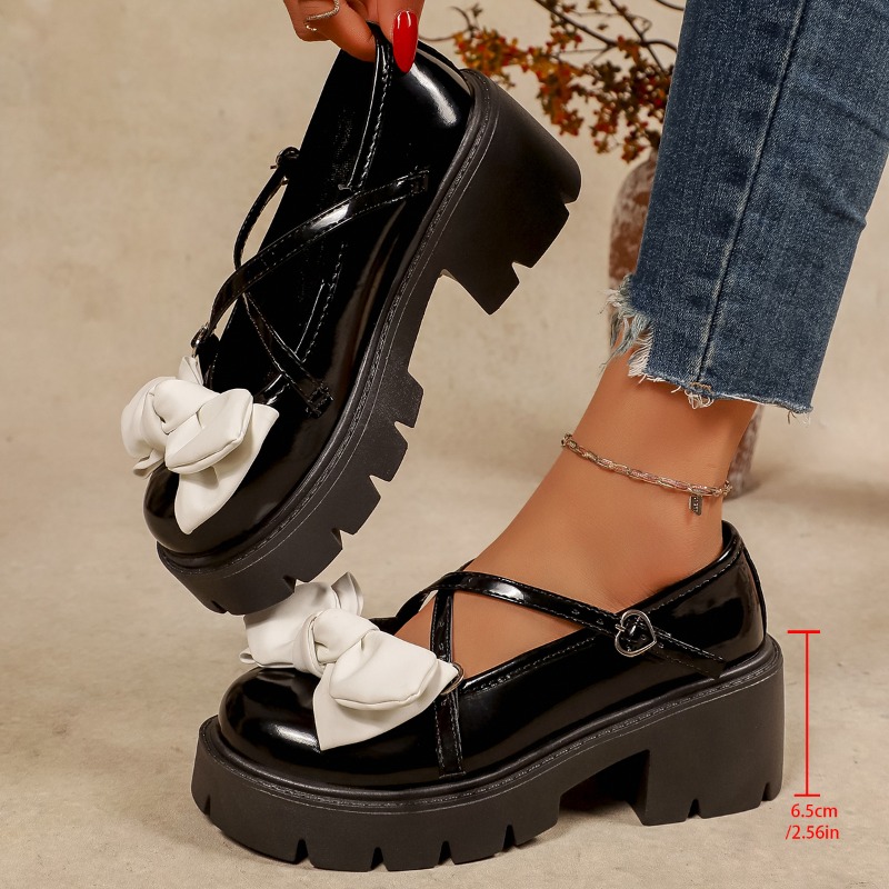 Zapatos Mary Jane con lazo de  - Women Shoes Japanese Brand reseña y precio