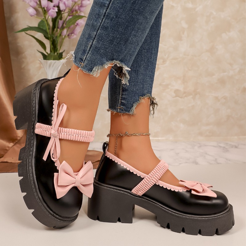 Zapatos Mary Jane con lazo de  - Women Shoes Japanese Brand reseña y precio